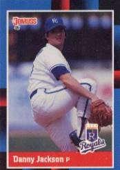 1988 Donruss Baseball Cards    132     Danny Jackson